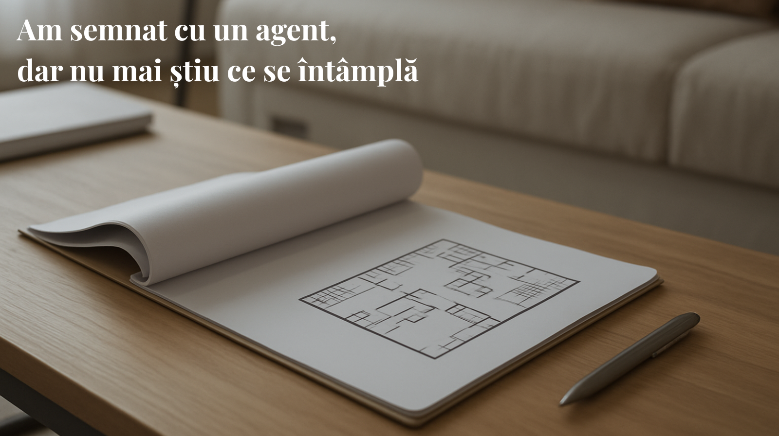 Am semnat cu un agent, dar nu mai știu ce se întâmplă.