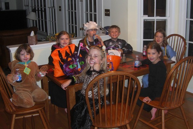 Die spontane Halloweenparty mit Kids...