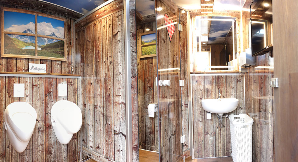 Luxus WC-Wagen aus Bremen