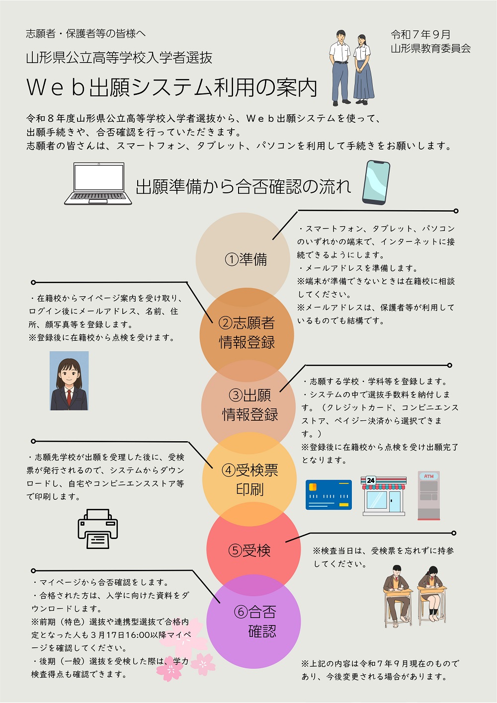 2026県立高校 Web出願システム案内