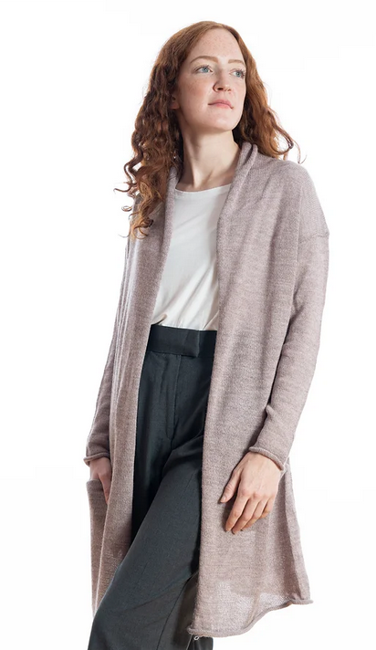 Alpaka strickjacke lang Clearance