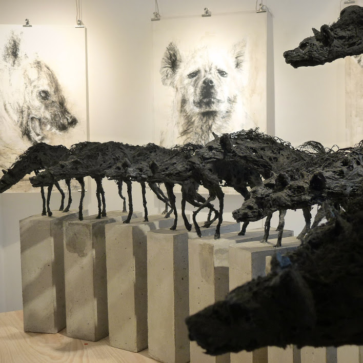 "Meute" - Sculpture de Hyane