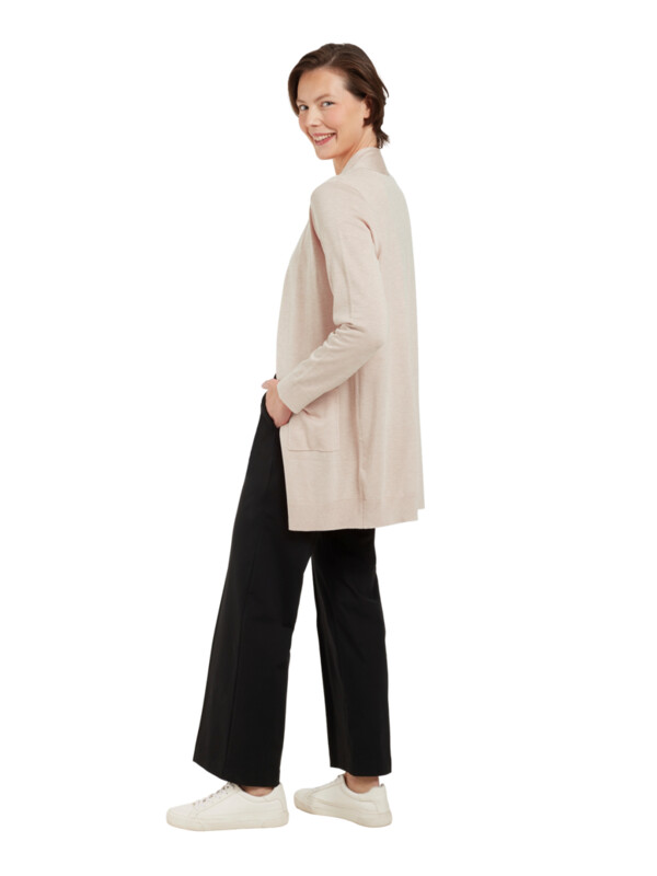 Gilet long ouvert dame brandtex