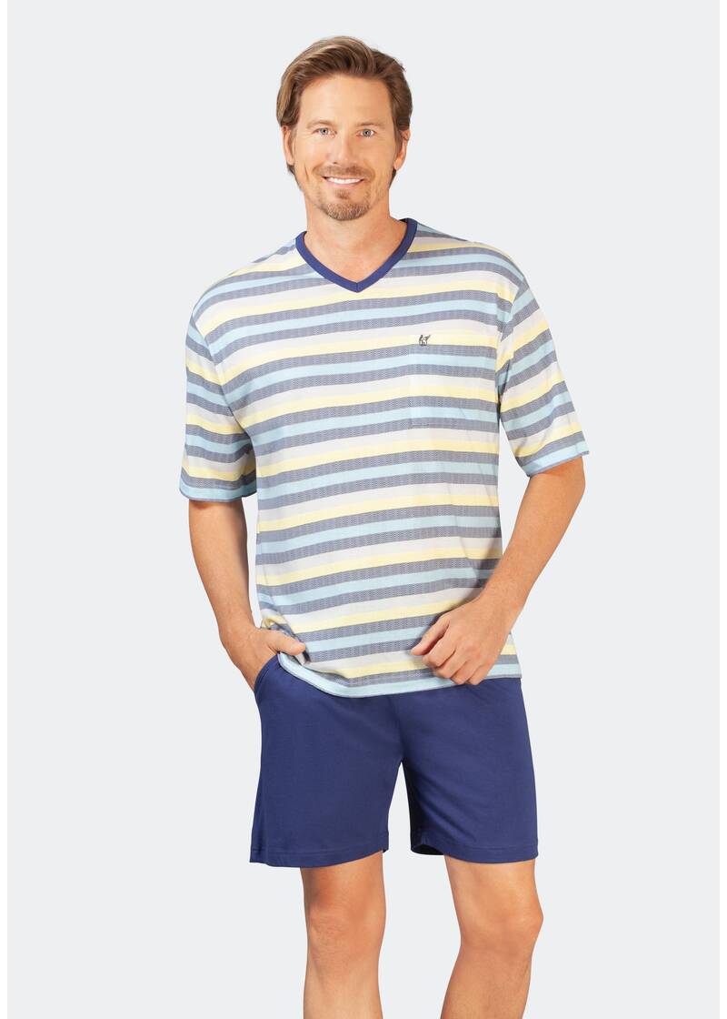 Pyjama court Hajo grande taille homme