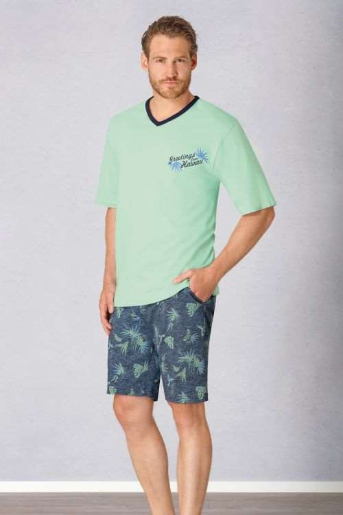 Pyjama court Hajo grande taille homme