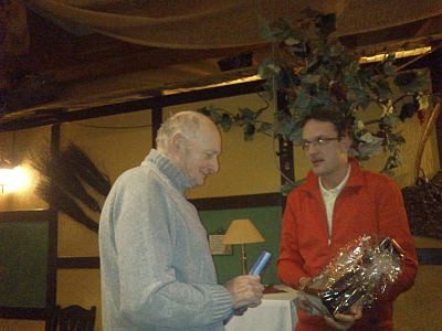 ... hier Klaus Lippert für 30 Jahre DAV-Mitgliedschaft