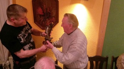 Auszeichnung für 50 Jahre DAV und gleichzeitig Verabschiedung von Sportsfreund Horst Dechandt