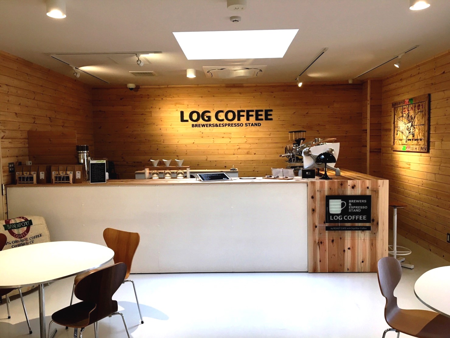 LOG COFFEE BREWERS＆ESPRESSO STAND にいがたコーヒープロジェクト