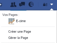 créer sa page professionnelle facebook avec e-cime.fr