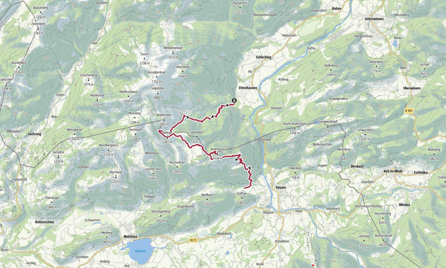 Erweiterung: Wetterfahne + Karkopf + Rudersburg