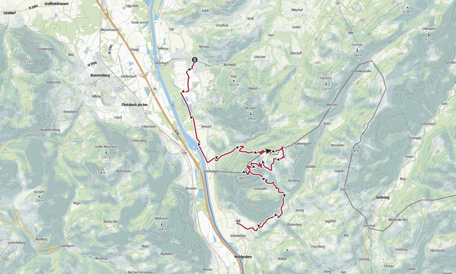 Erweiterung: Kranzhornalm + Kranzhorn