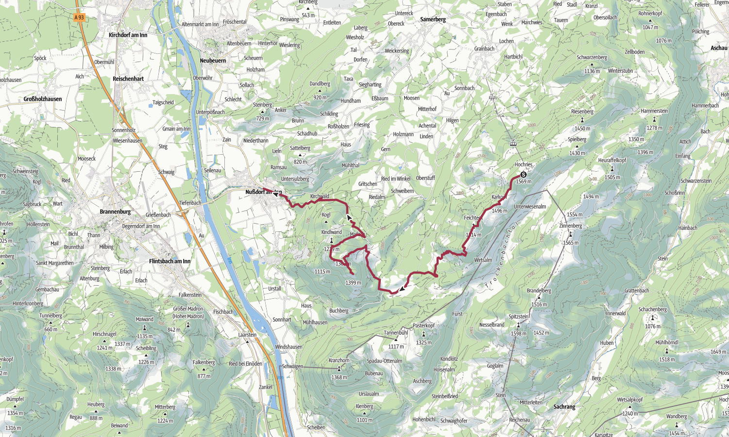 Erweiterung: Karkopf + Heuberg + Kitzstein