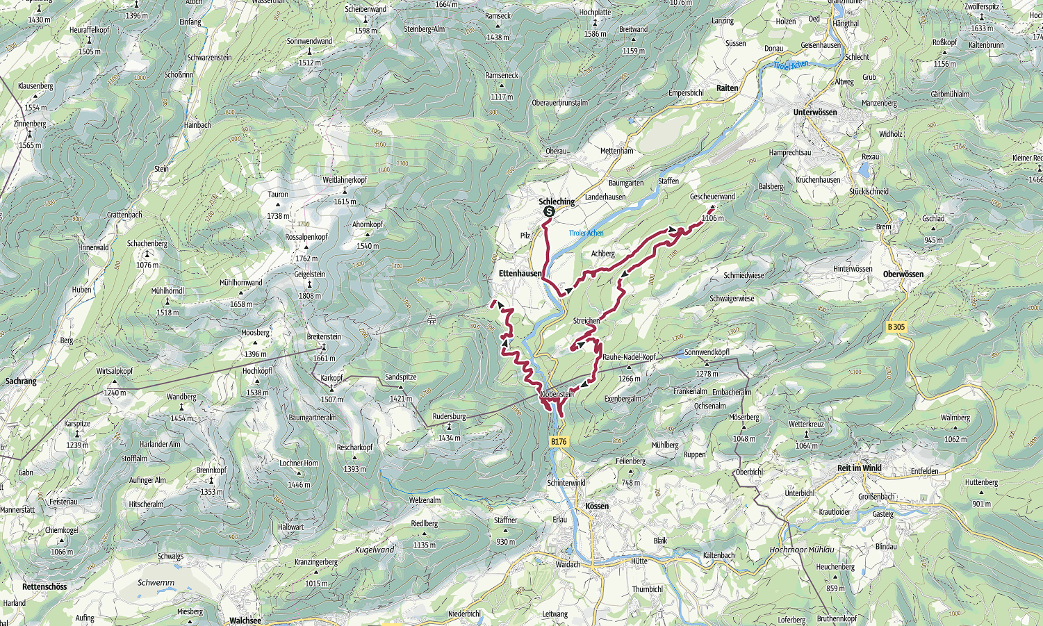 Erweiterung: Gscheuerwand