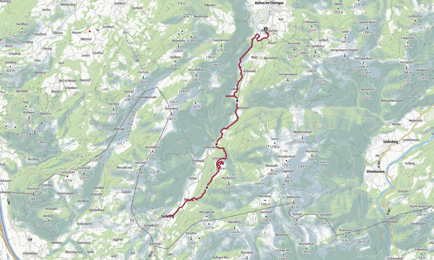 Erweiterung: Schachenberg