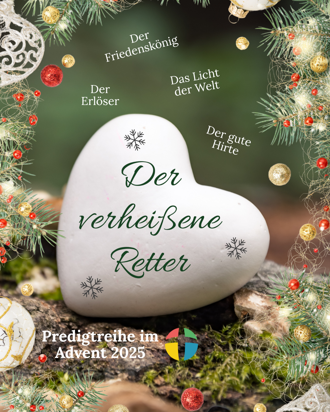 Der verheißene Retter - Predigtreihe Weihnachten 2025