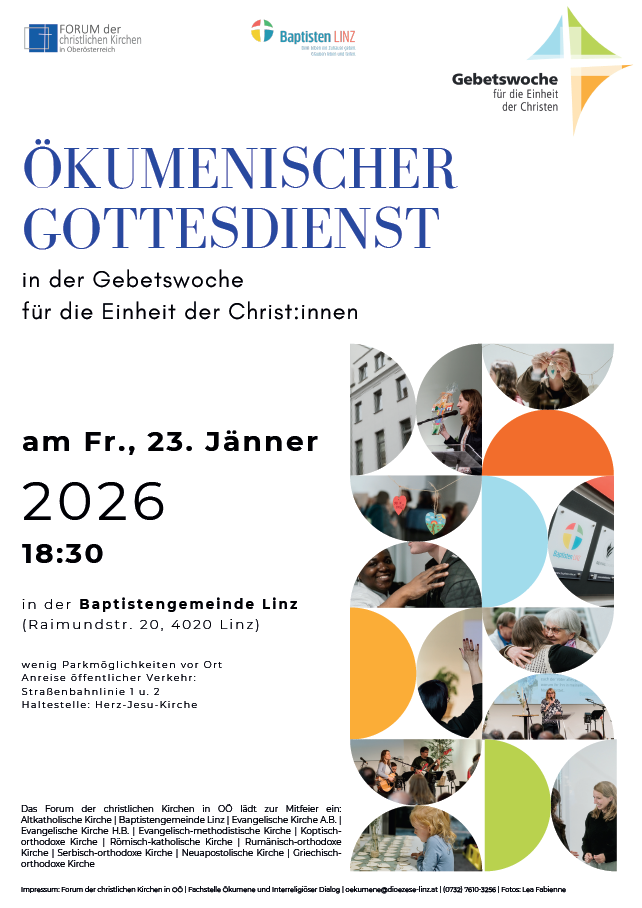 Gemeinsam feiern: Herzliche Einladung zum ökumenischen Gottesdienst