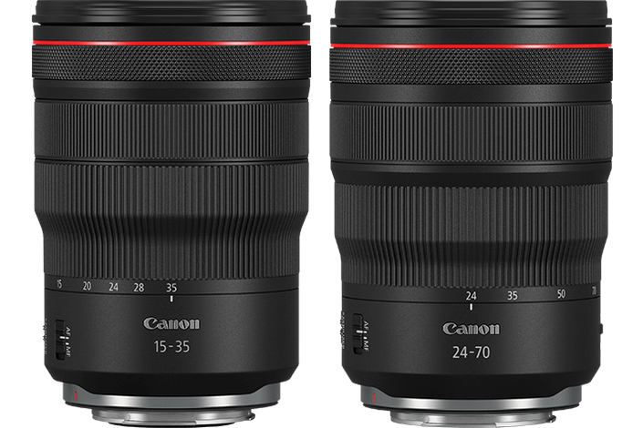 Canon R 24-70 & 15-35mm f/2.8