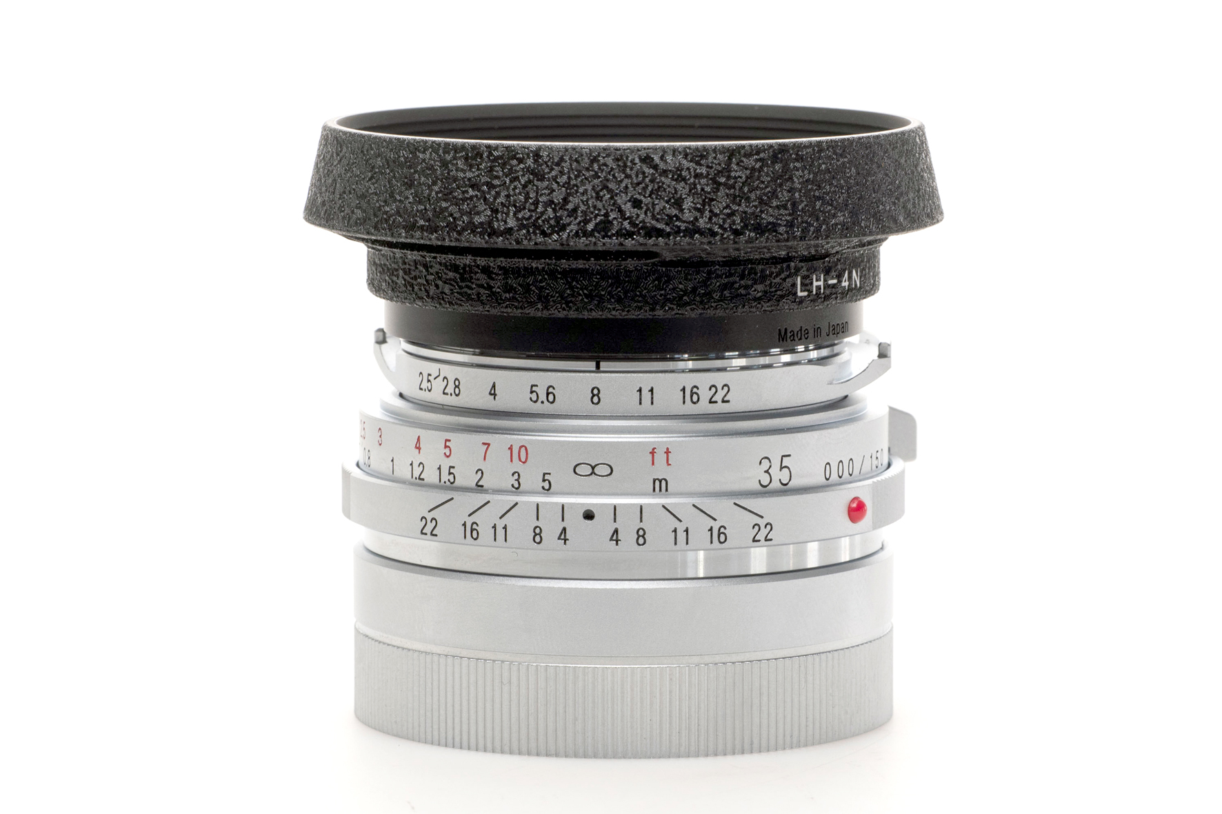 Voigtländer Color-Skopar 2,5/35 mm silb. Pancake II VM Objektiv Limited Edition 150 Stück