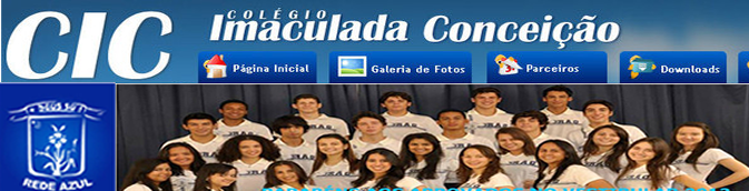 Site do Colégio Imaculada Conceição de Cáceres MT