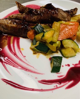 Filetto di Agnello al Vino Rosso