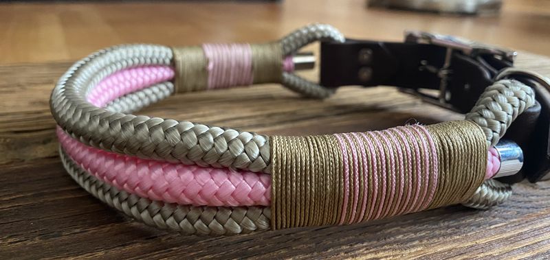 Hunde Halsband Retrieverleine Leinen Tau - Wau-Tau hondgmocht