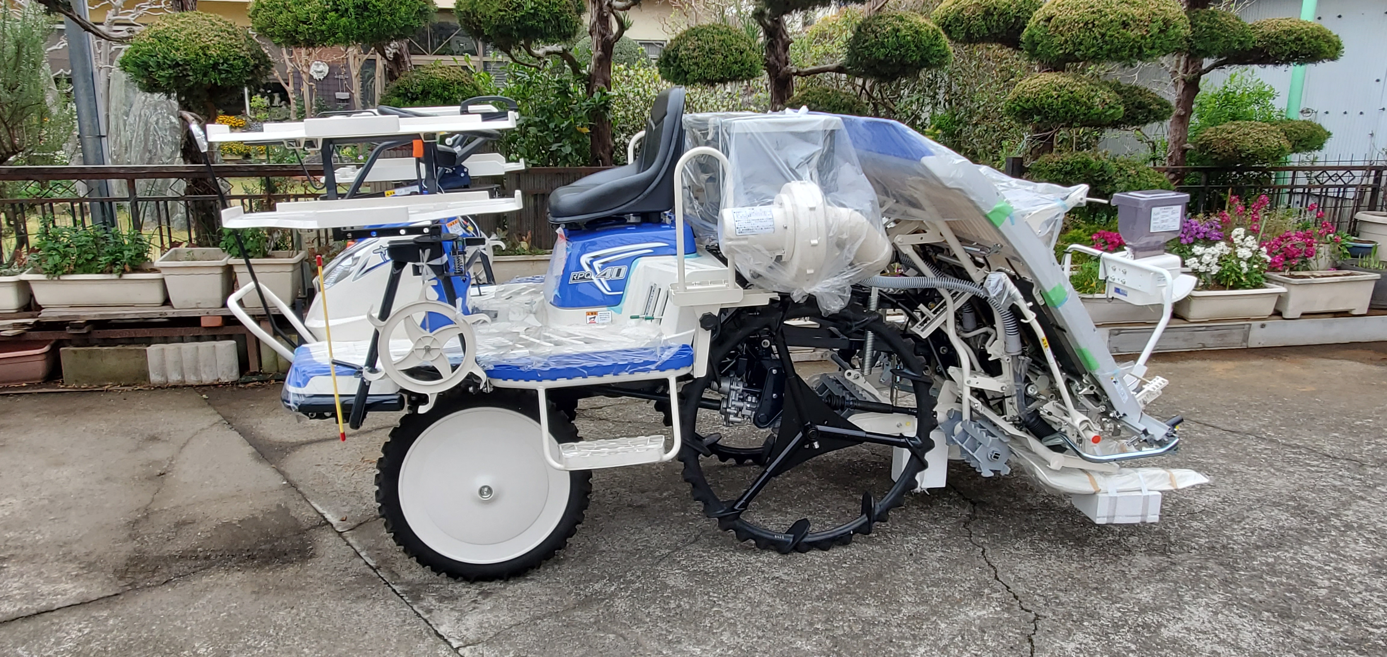 田植機の写真
