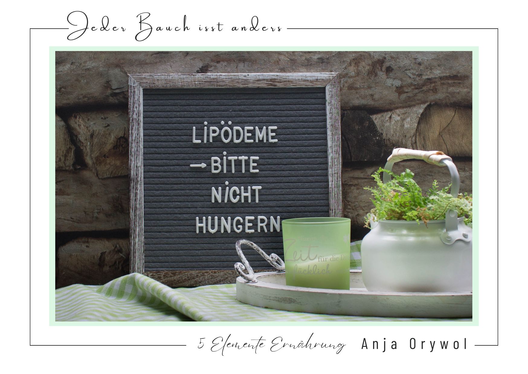 Lipödeme. Wie du dich ohne Hungern unterstützen kannst.