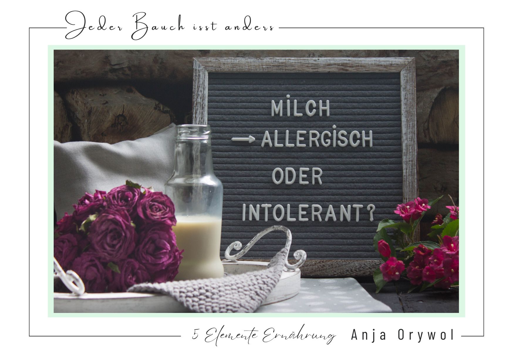 Milch – Bist du allergisch oder intolerant? Ich erkläre dir den Unterschied.