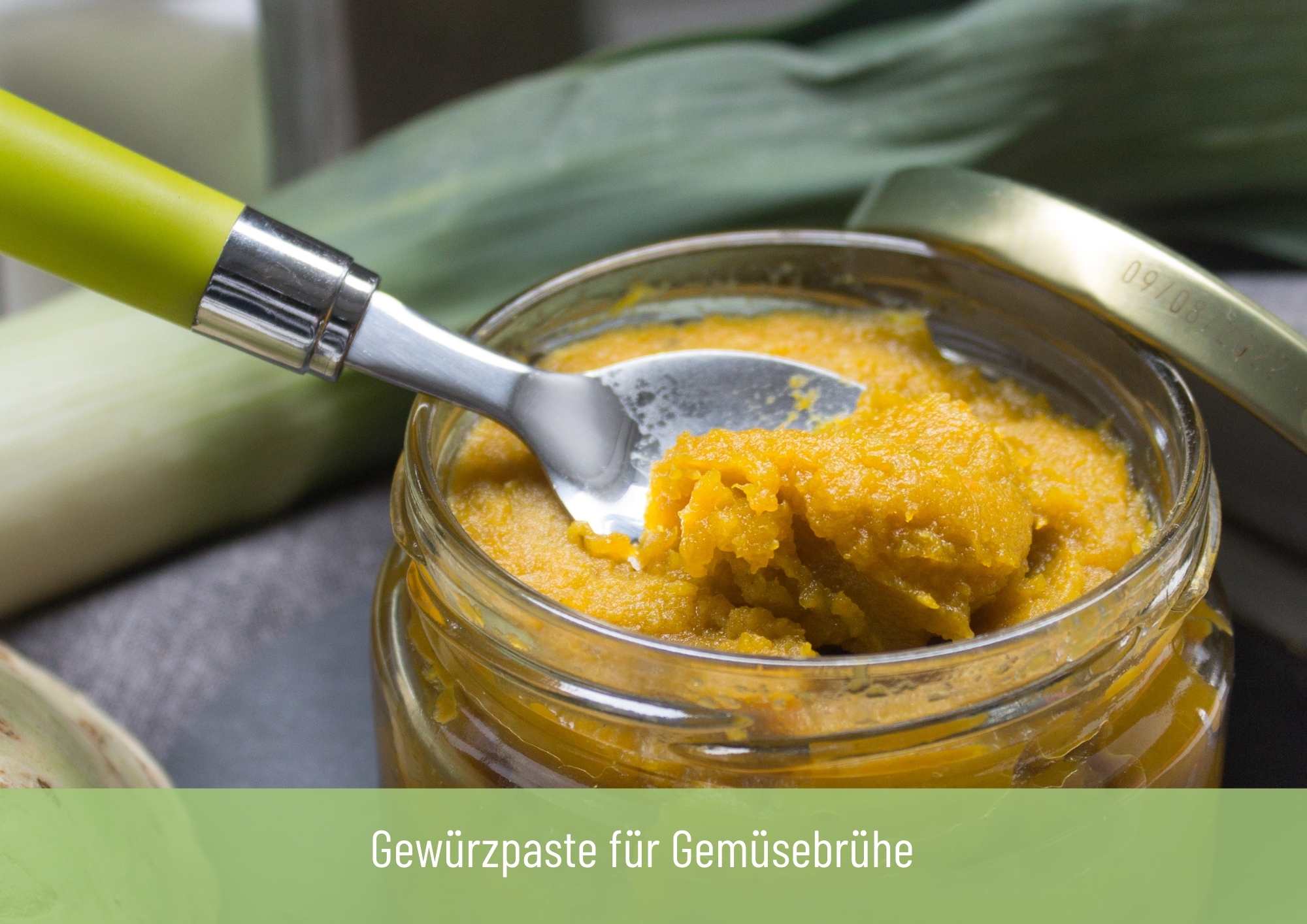 Gewürzpaste für eine Gemüsebrühe