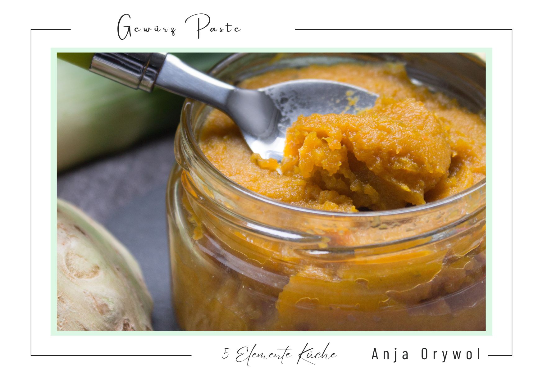 Gewürzpaste für eine Gemüsebrühe