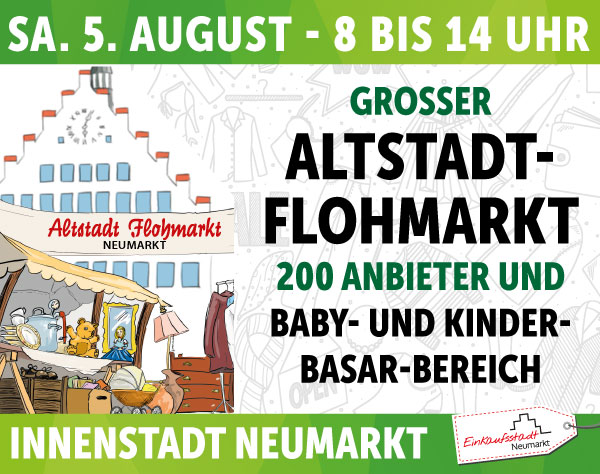 Altstadtflohmarkt 2023 - Anmeldung gestartet