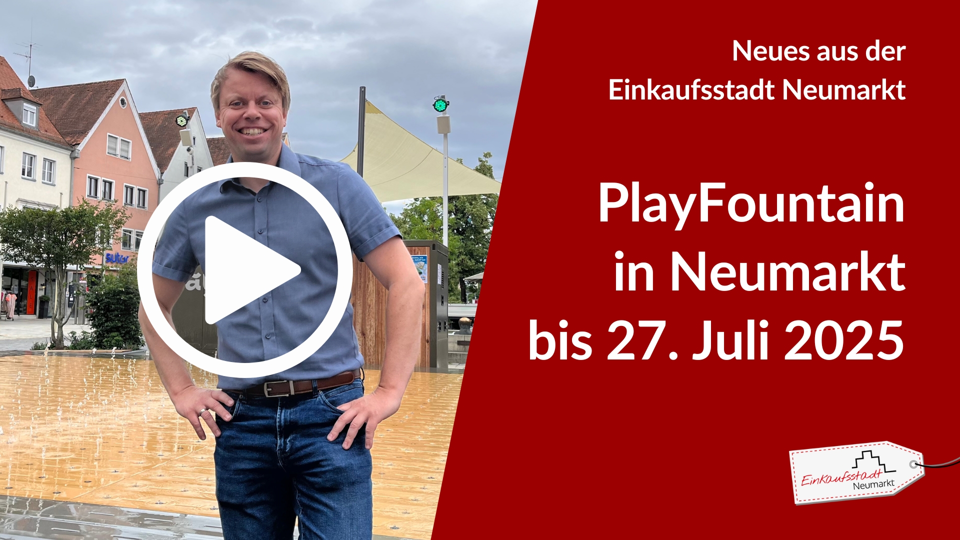 PlayFountain bis 27. Juli in Neumarkt