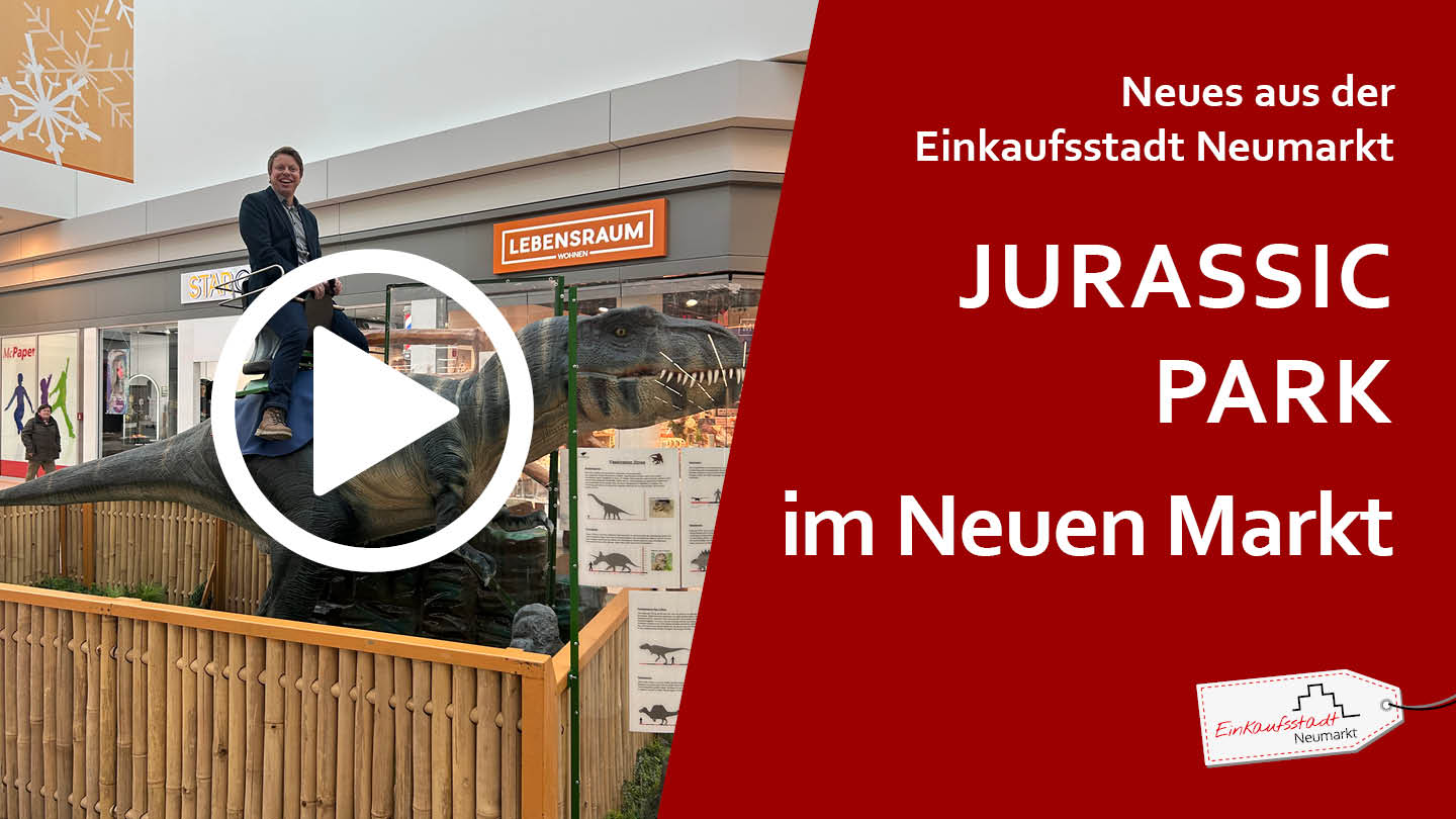 Dino-Alarm im NeuenMarkt!