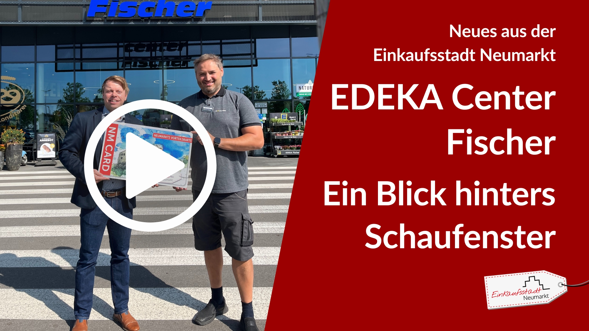 Einblick ins Edeka-Center Fischer und das Sortiment auf über 2800 m²!