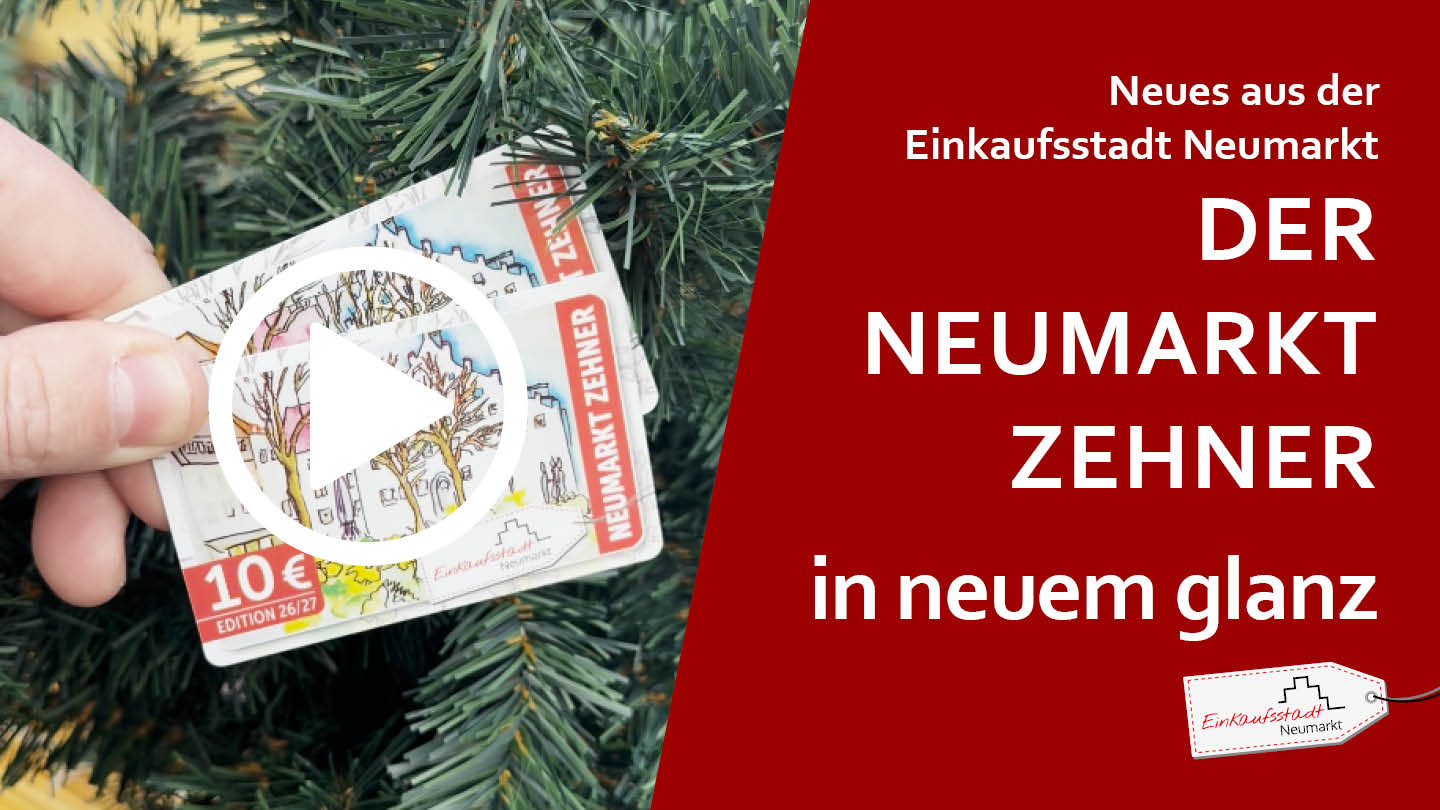 Der Neumarkt Zehner - lokal schenken leicht gemacht