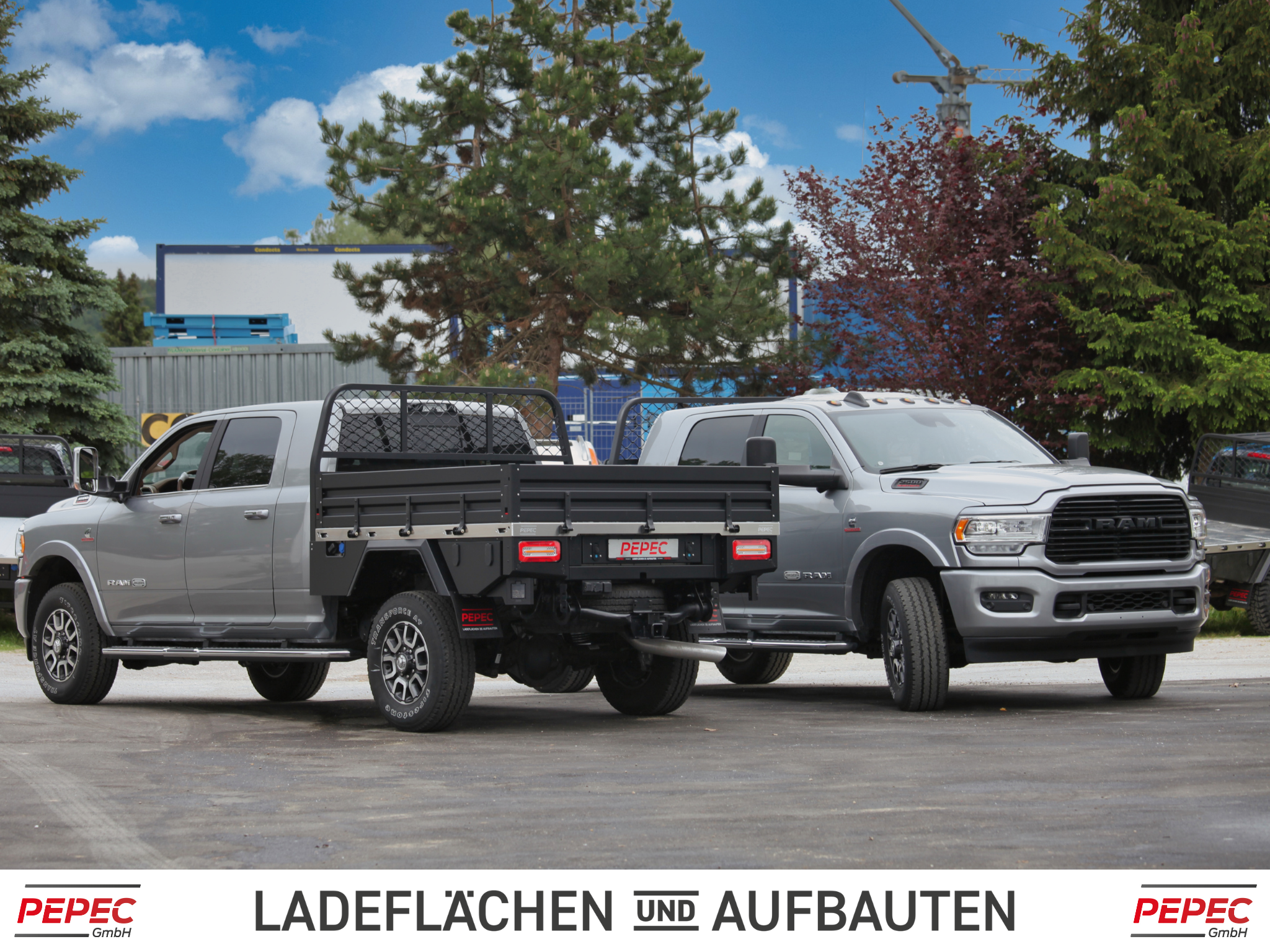 Dodge RAM 1500 Doppelkabiner mit hochwertiger PEPEC Ladefläche