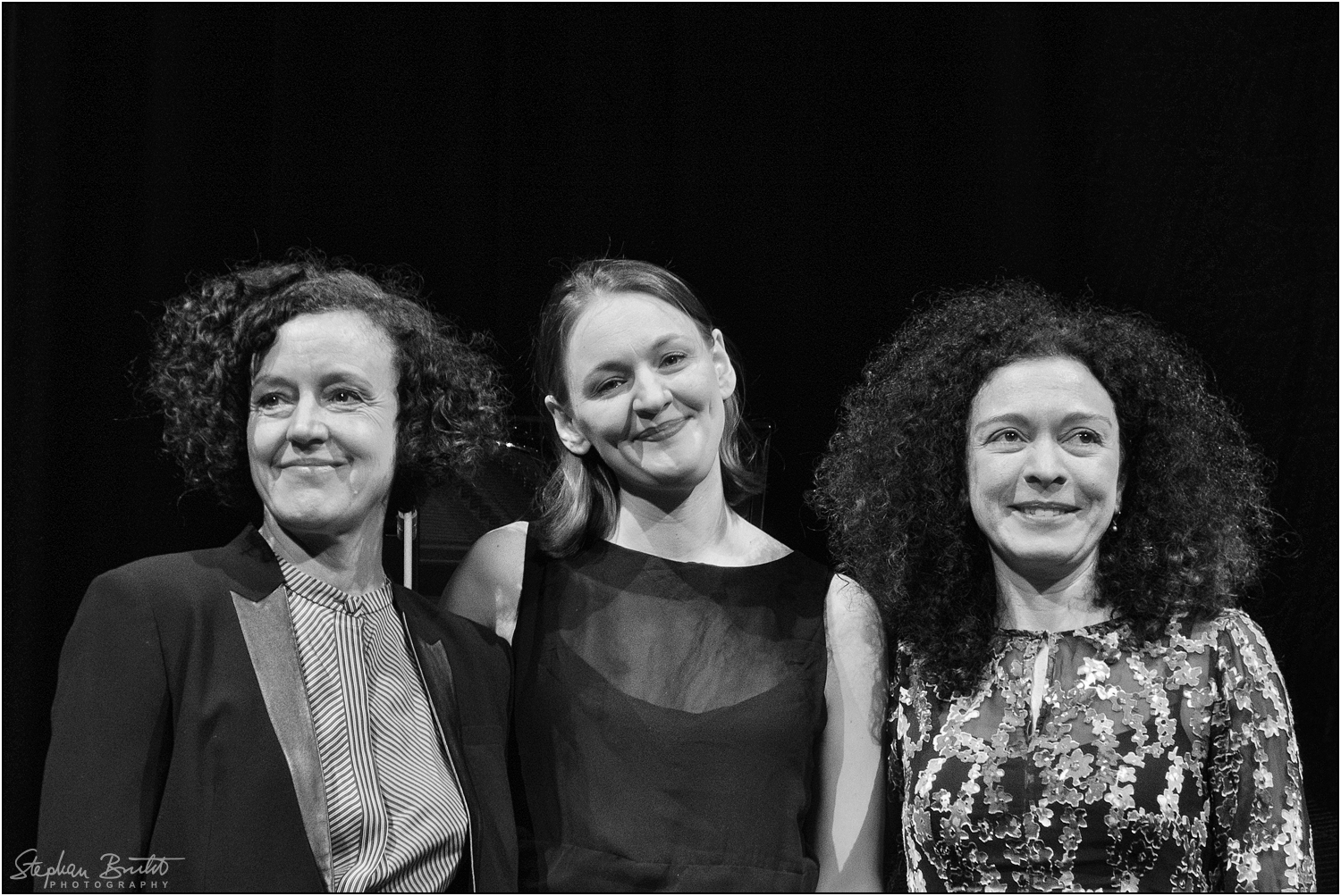 Maria Schrader, Franziska Hölscher and Marianna Shirinyan (Lit.cologne 2022)