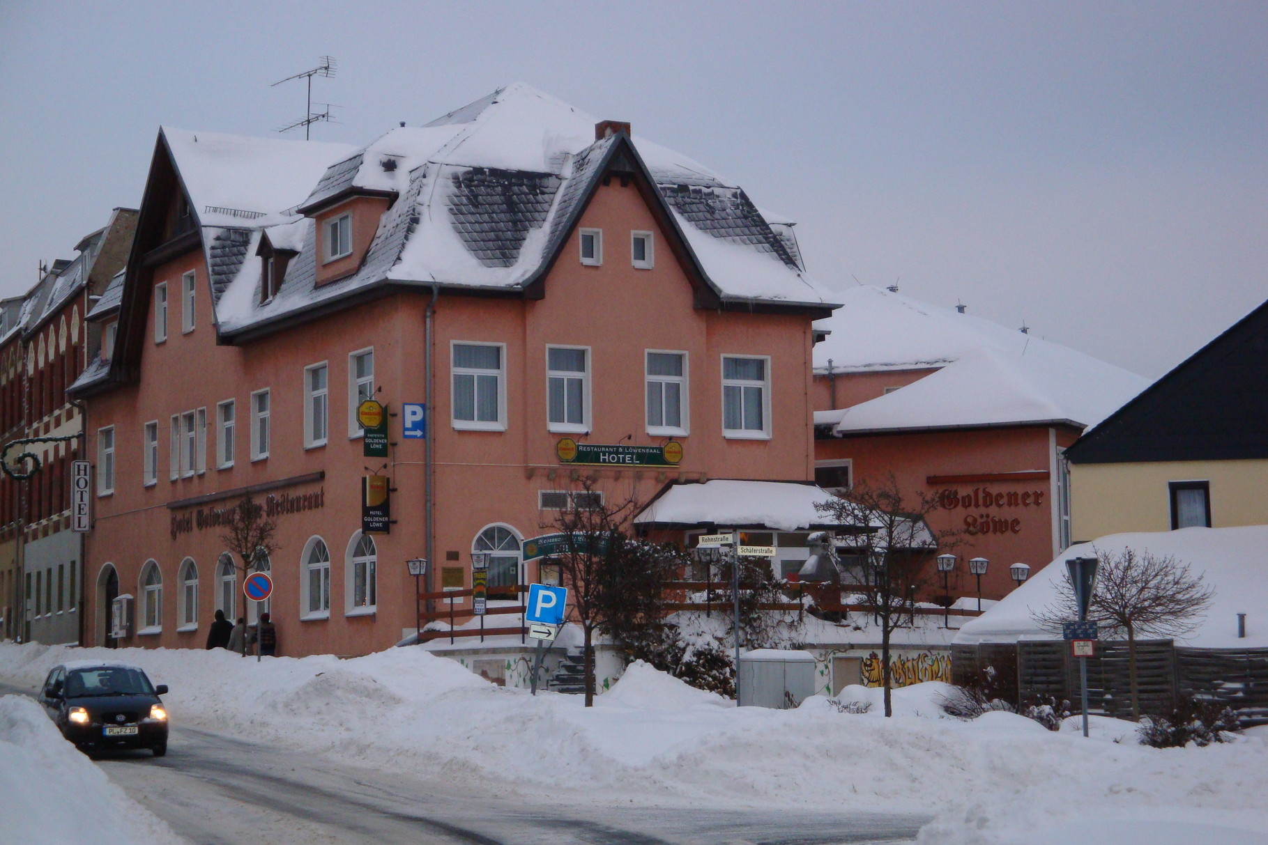 Restaurant Hotel Goldener Loewe In Zeulenroda Triebes