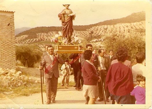 Carlicos, hermano mayor de la fiesta El Palo