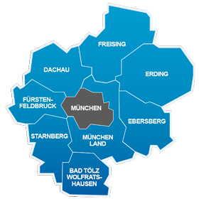 Bayerischer AutoAnkauf Ankauf Gebiete