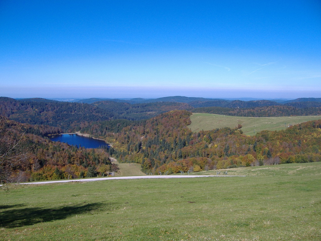 Le lac de la Lande à La Bresse