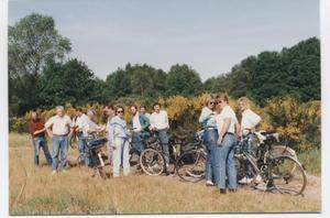 Bei gutem Wetter sind  wir auch mit dem Fahrrad unterwegs.