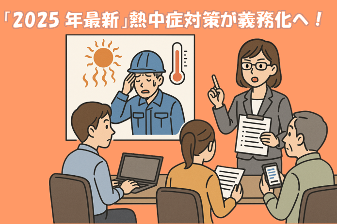 熱中症対策が義務化へ！現場の掲示・メールでの周知も必須に　【厚労省が安衛則を改正】