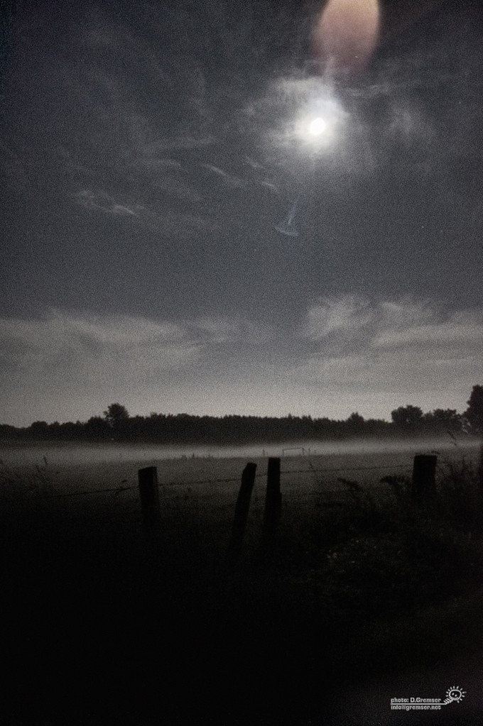 Wunderbare Nacht vor unserer Haustür