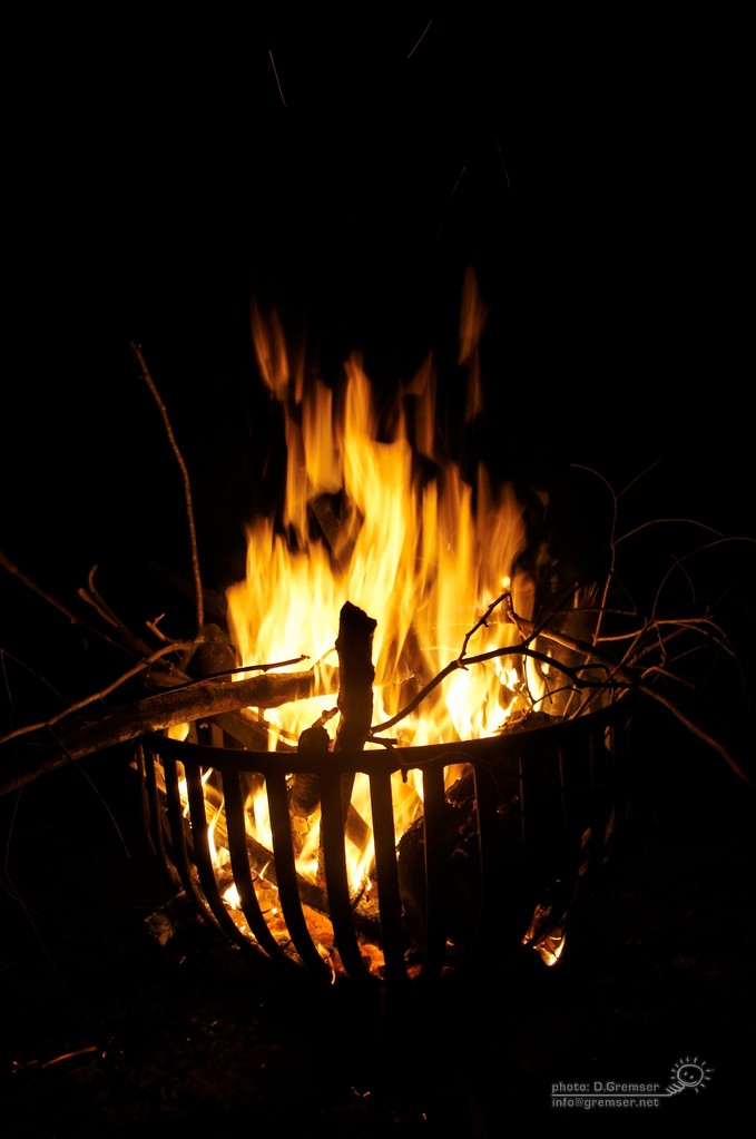 Lagerfeuer ist ein Muss.