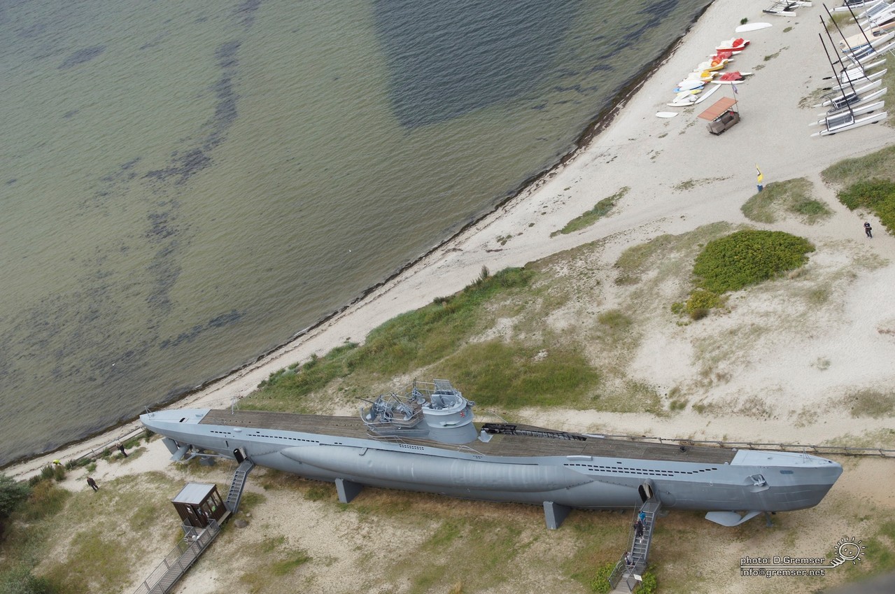 Blick vom Denkmal Laboe