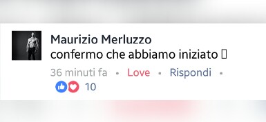 La conferma da parte di Maurizio Merluzzo 