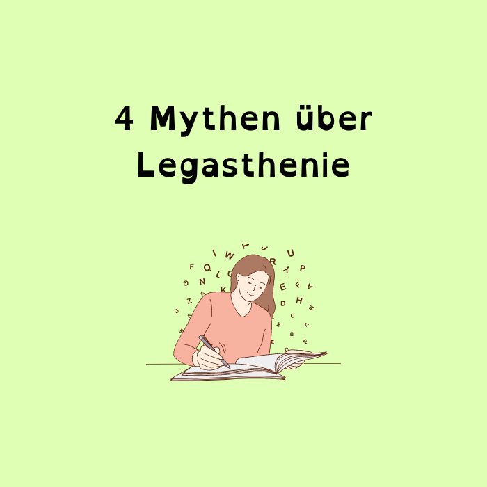 4 Mythen über Legasthenie