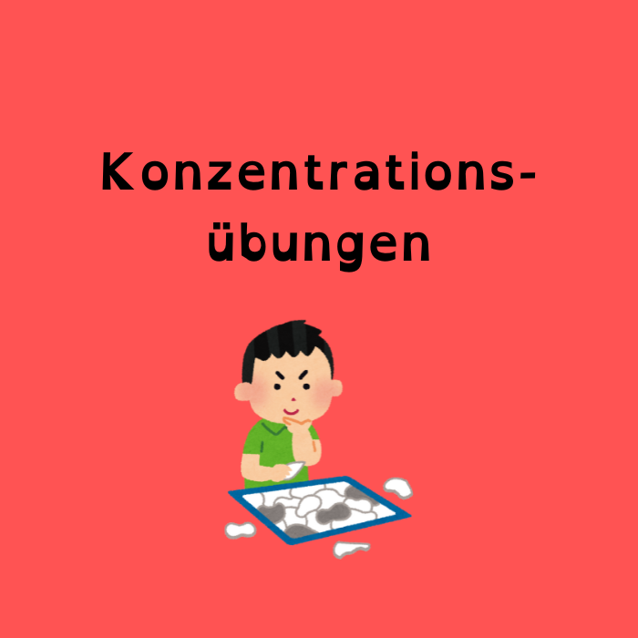 Konzentrationsübungen