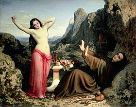 "la tentation de Saint Hilarion"